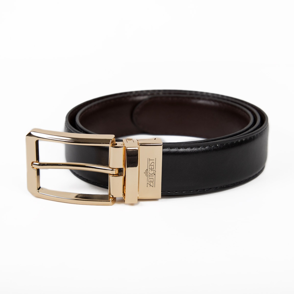 Men's Reversible Leather Belt (ZAL-7|SHN)