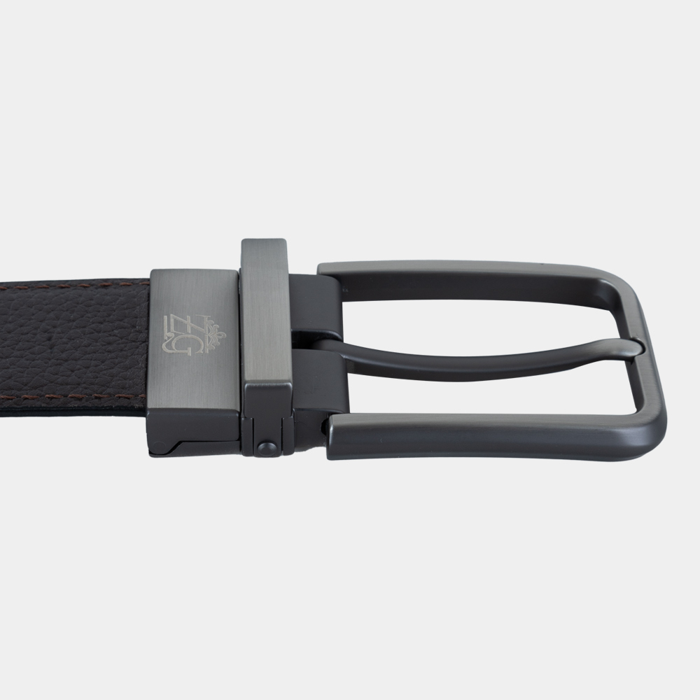 Men's Reversible Leather Belt (ZAL-40/BTL-6|MAT)