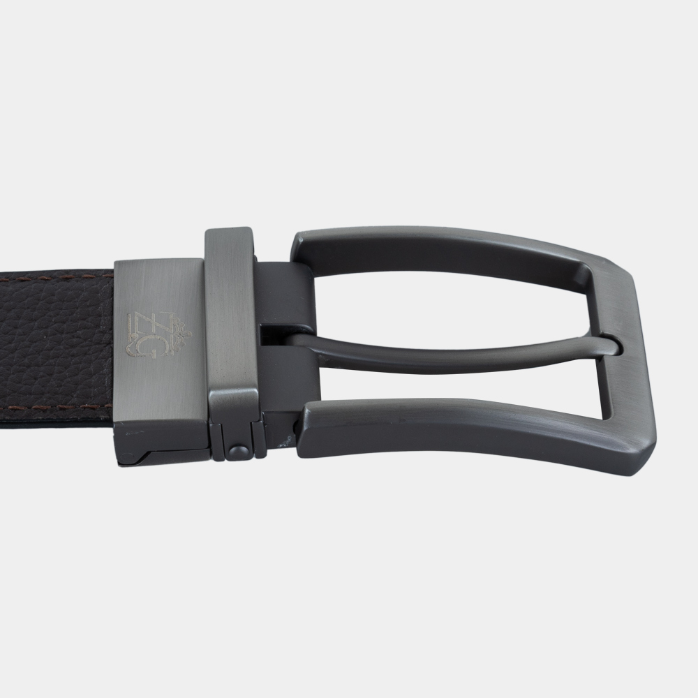 Men's Reversible Leather Belt (ZAL-41/BTL-6|MAT)
