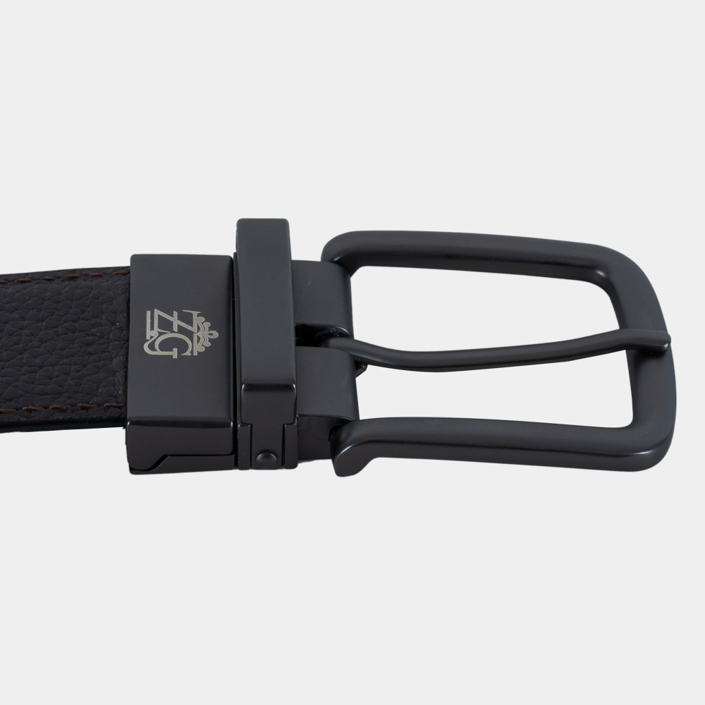 Men's Reversible Leather Belt (ZAL-42/BTL-6|MAT)