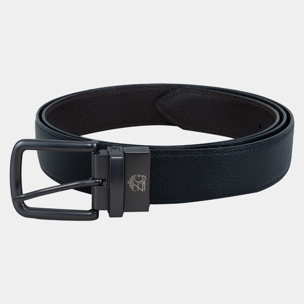 Men's Reversible Leather Belt (ZAL-42/BTL-6|MAT)
