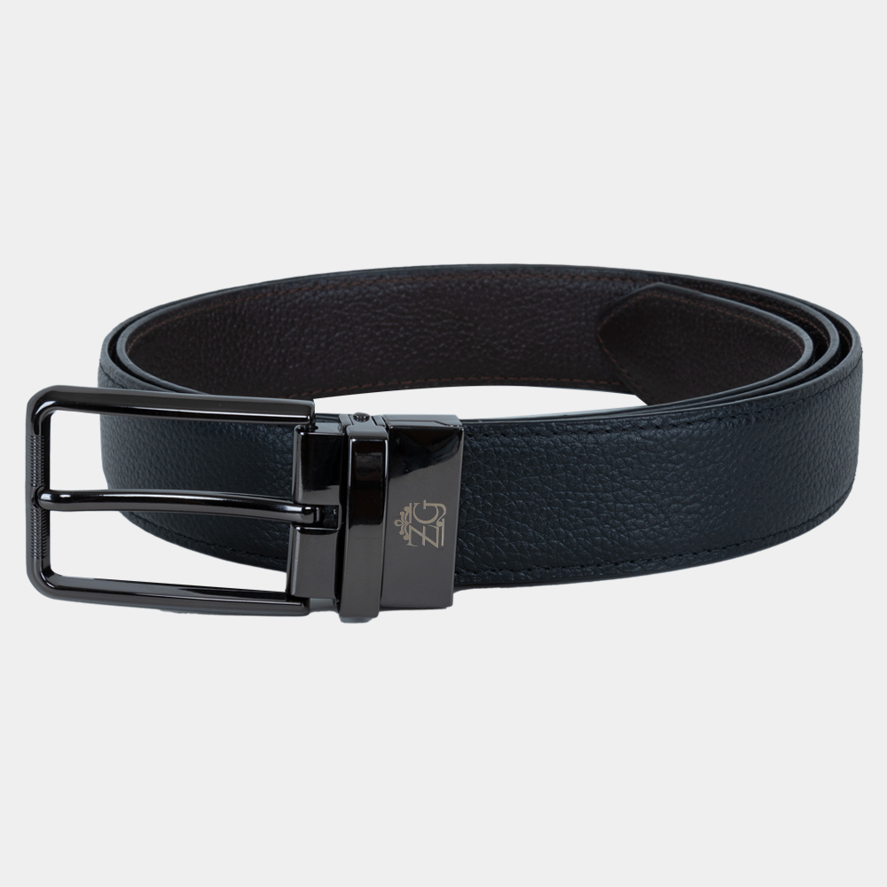 Men's Reversible Leather Belt (ZAL-44/BTL-6|MAT)
