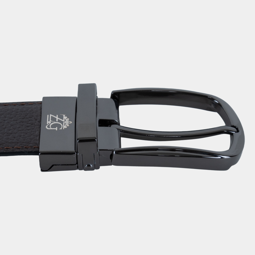 Men's Reversible Leather Belt (ZAL-45/BTL-6|MAT)