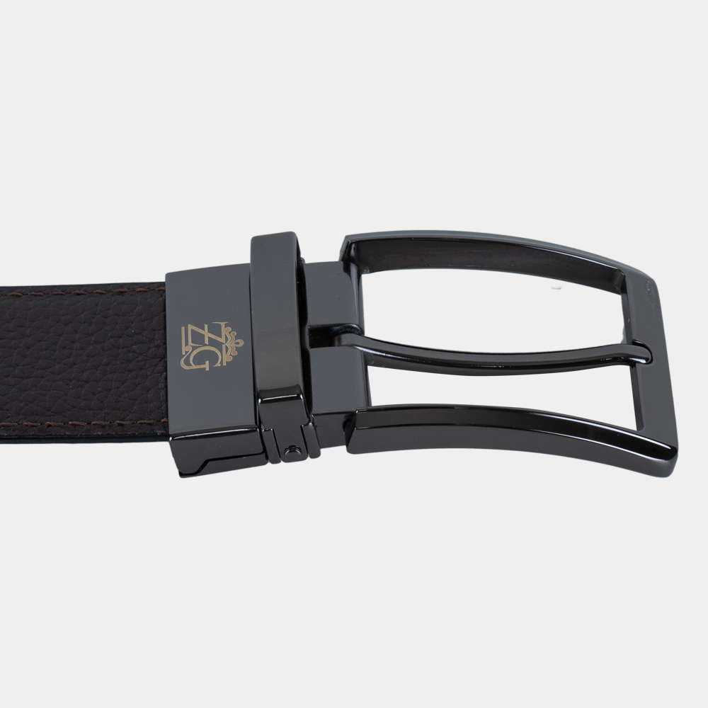 Men's Reversible Leather Belt (ZAL-46/BTL-6|MAT)