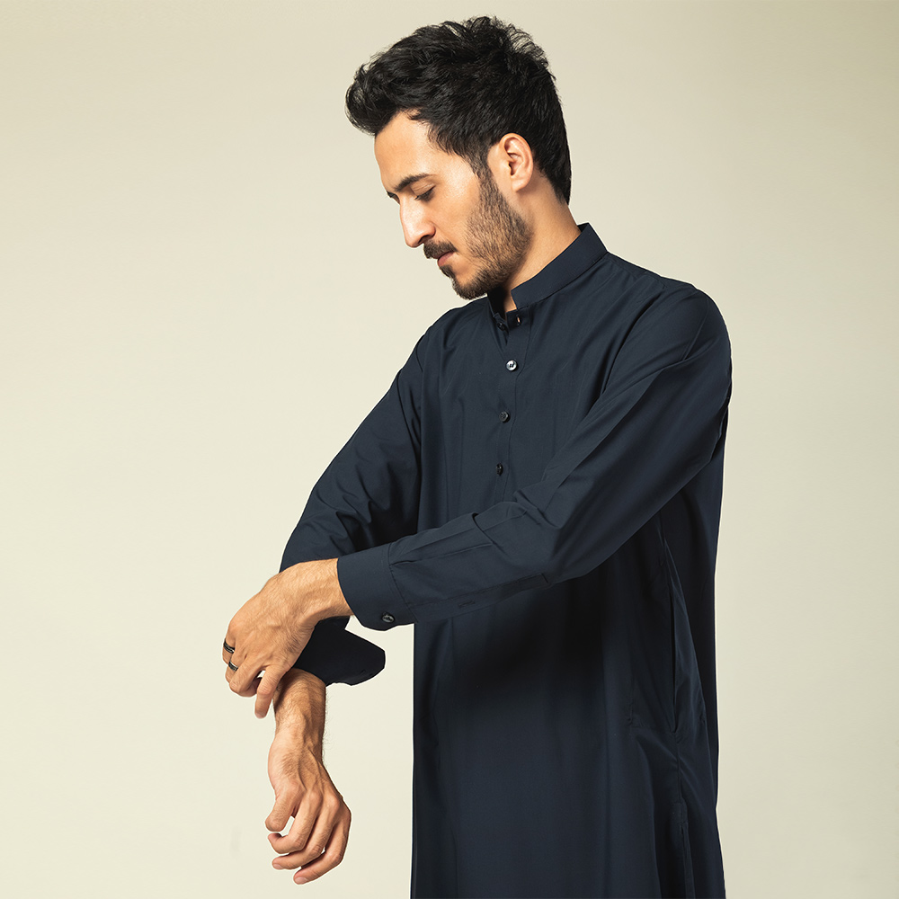 Men's Kameez Shalwar (RVLPSH-4|U3234/BND-CCF)
