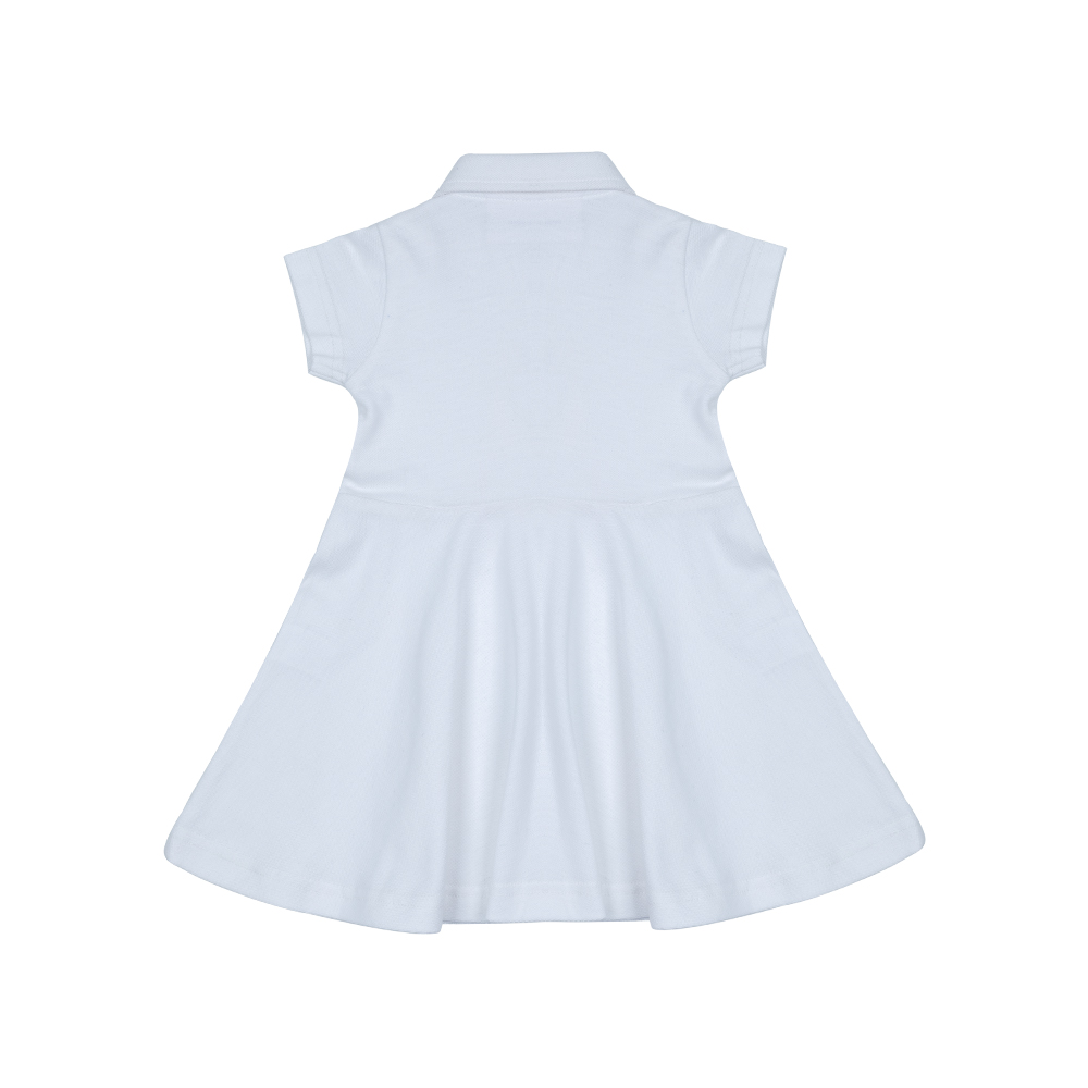 Juthoor Polo Dress (PKH-80C (WHT-REG)|JTH/1)