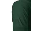 FOREST GREEN COTTON TENCEL PLAIN POLO SHIRT