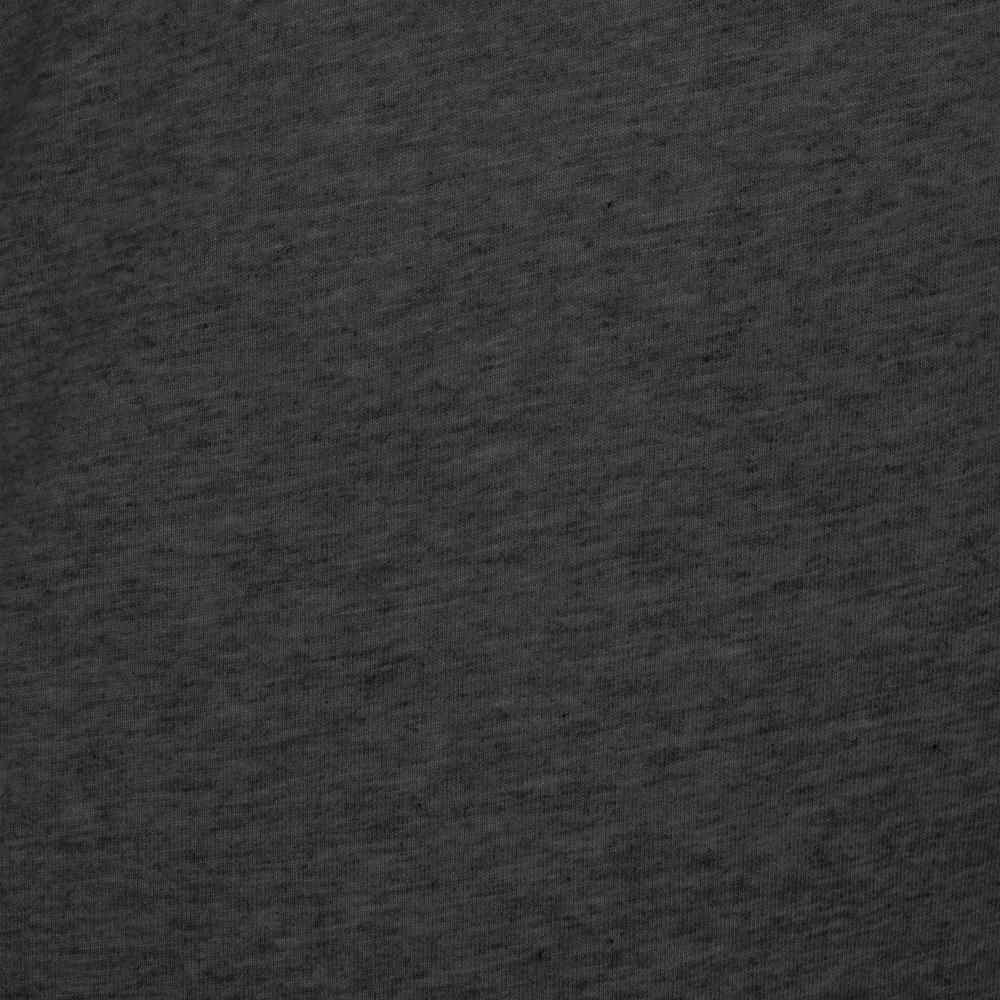 GREY COTTON BLEND PLAIN REGULAR FIT T-SHIRT