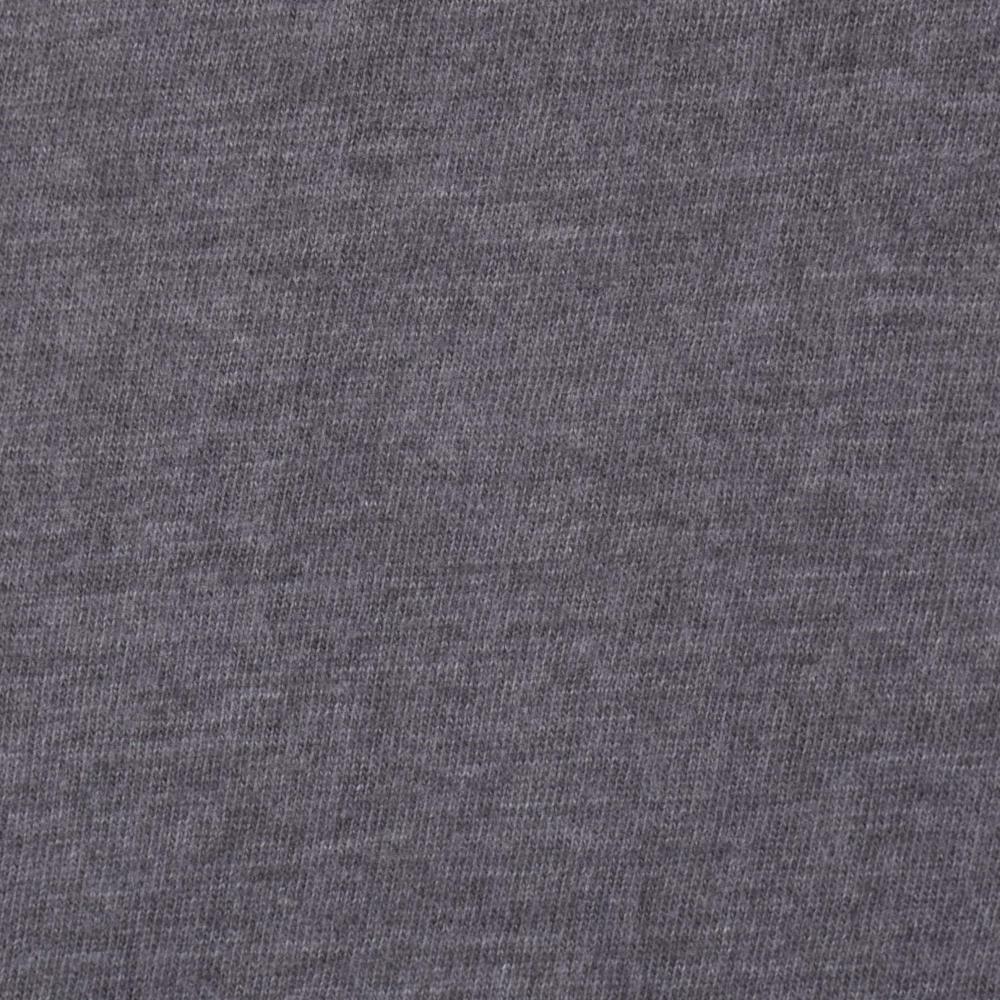 MID GREY STRETCH COTTON PLAIN REGULAR FIT T-SHIRT