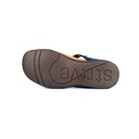 Blue Plain Microfiber Suede Sandal (PAK-SER-19-07-13252|MIS/1)