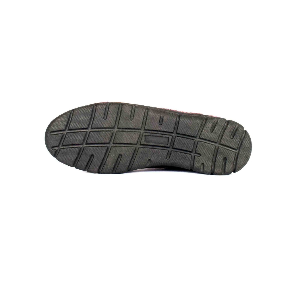 Red Textured Leather Sneaker (PAK-SER-19-10-13747-SP|MIS/1)