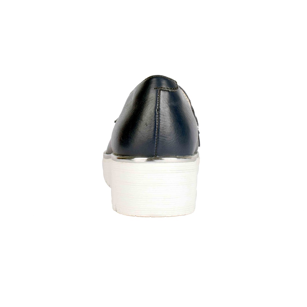 Blue Plain Leather Loafer (PAK-SER-19-09-13327|MIS/1)