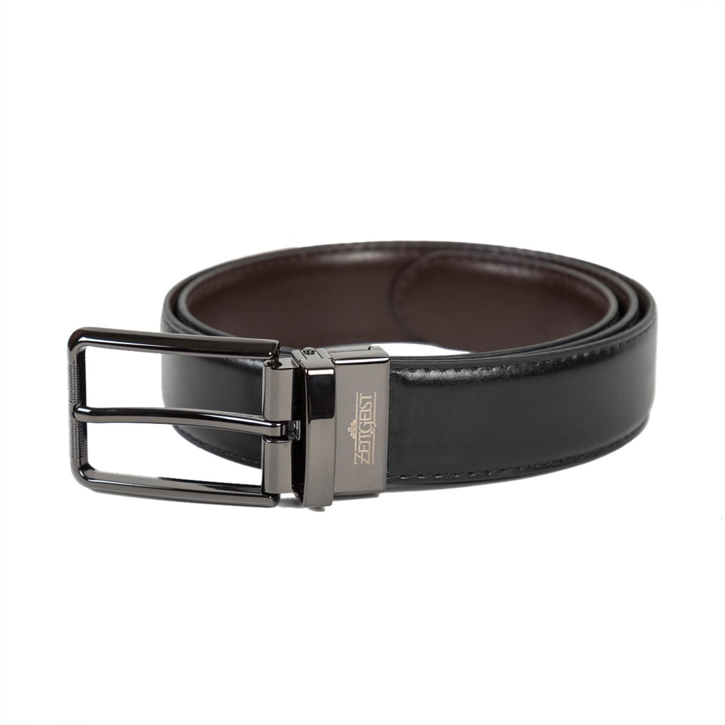 Men's Reversible Leather Belt (ZAL-13|SHN)