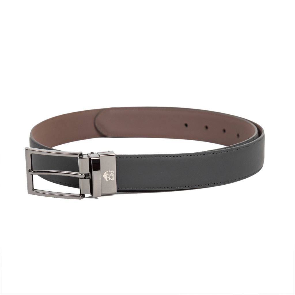Men's Reversible Leather Belt (ZAL-8|MAT)
