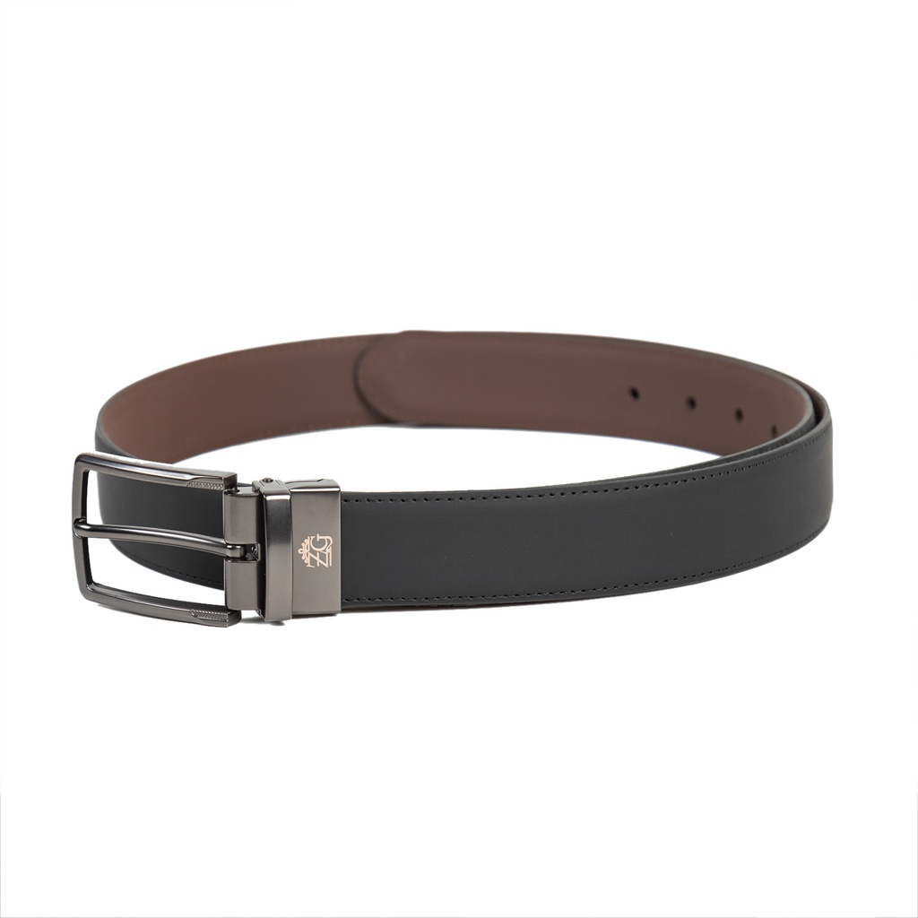 Men's Reversible Leather Belt (ZAL-11|MAT)