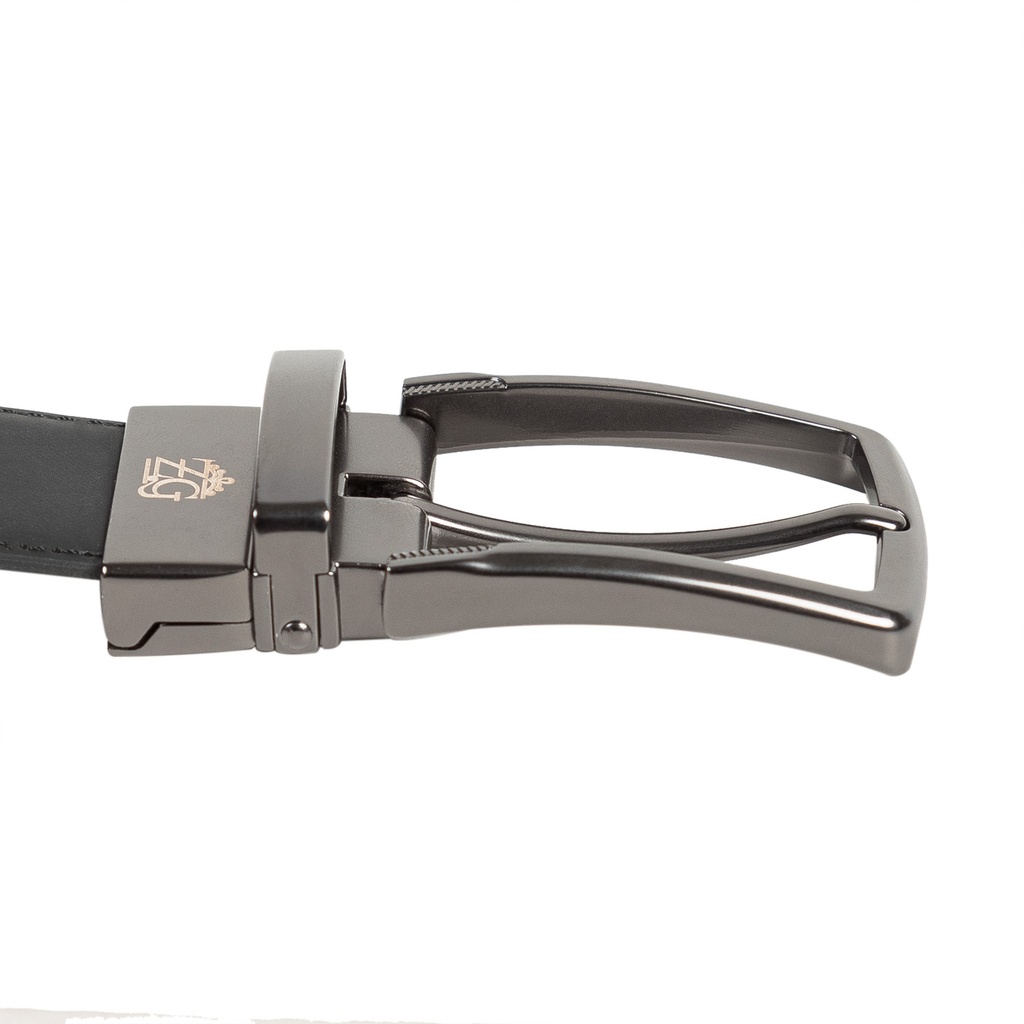 Men's Reversible Leather Belt (ZAL-11|MAT)