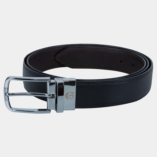 [49122-49191] Men's Reversible Leather Belt (ZAL-38/BTL-6|MAT)
