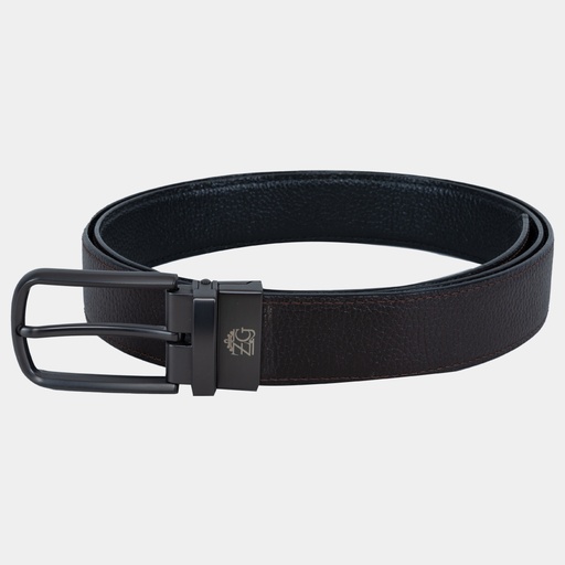 [49127-49191] Men's Reversible Leather Belt (ZAL-43/BTL-6|MAT)