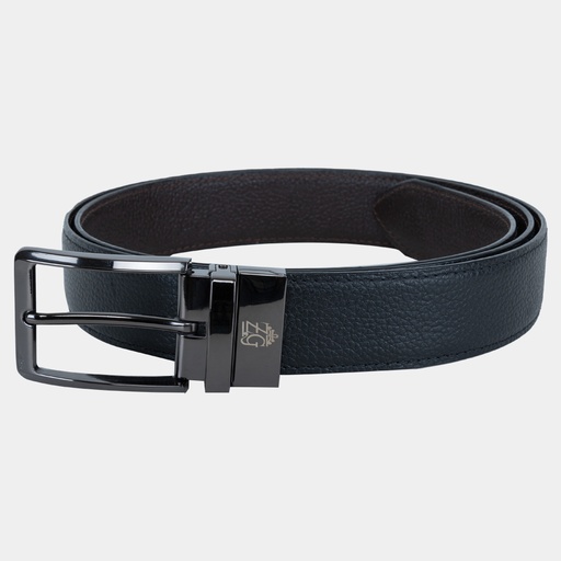 [49130-49191] Men's Reversible Leather Belt (ZAL-46/BTL-6|MAT)