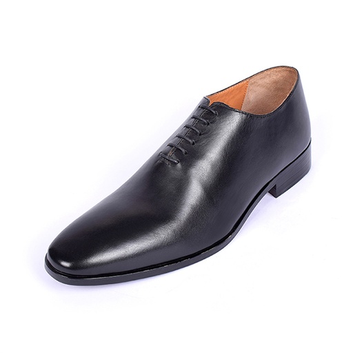 [UNI-2333] Black Polished Leather Oxford (UENT-MW-24|MIS/1)
