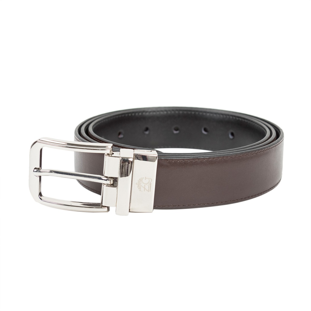 [43547-43532] Men's Reversible Leather Belt (ZAL-15|SHN)